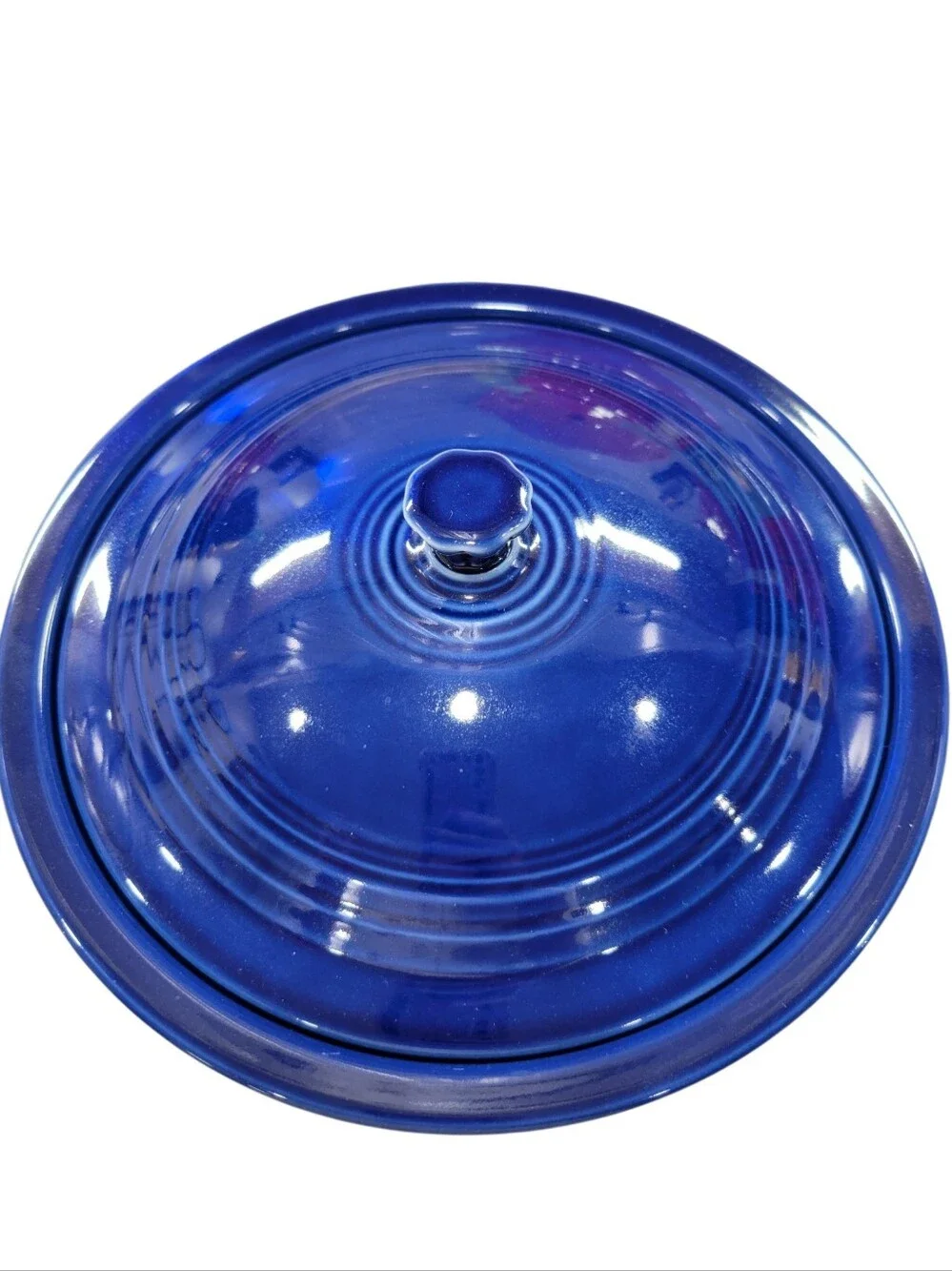Fiesta Twilight Small Covered Casserole / Tortilla Warmer 45 oz Retired Color